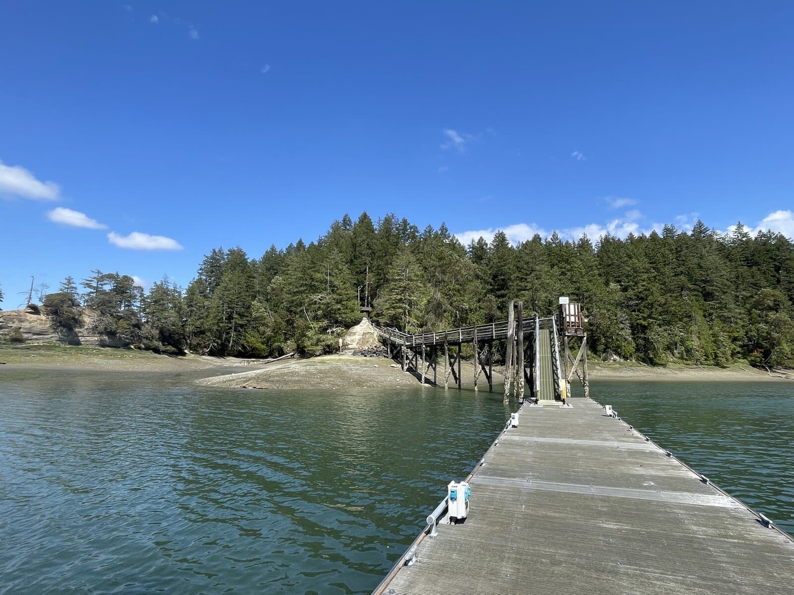 Jarrell Cove State Park — aerial