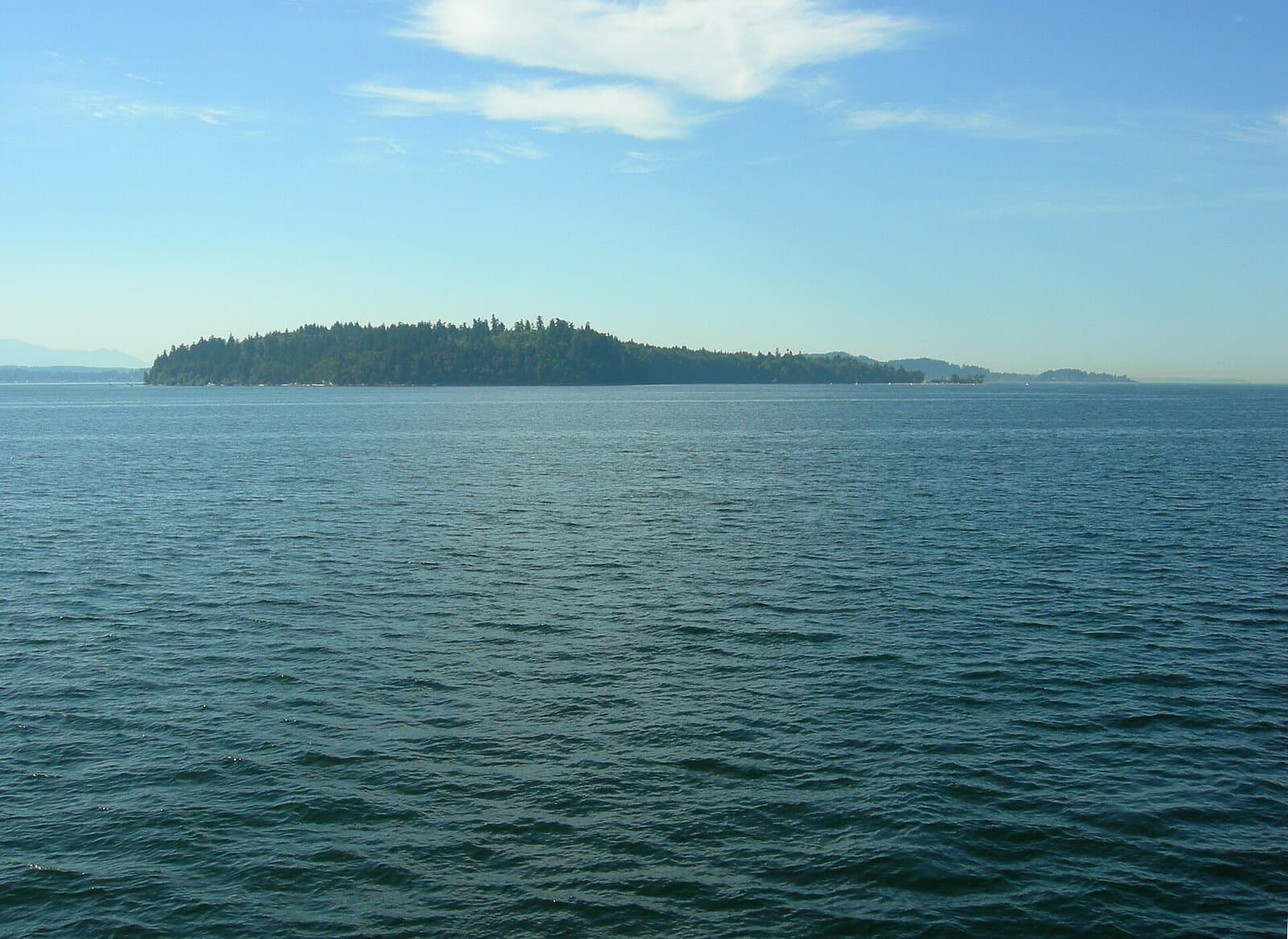 Blake Island Marine State Park — view