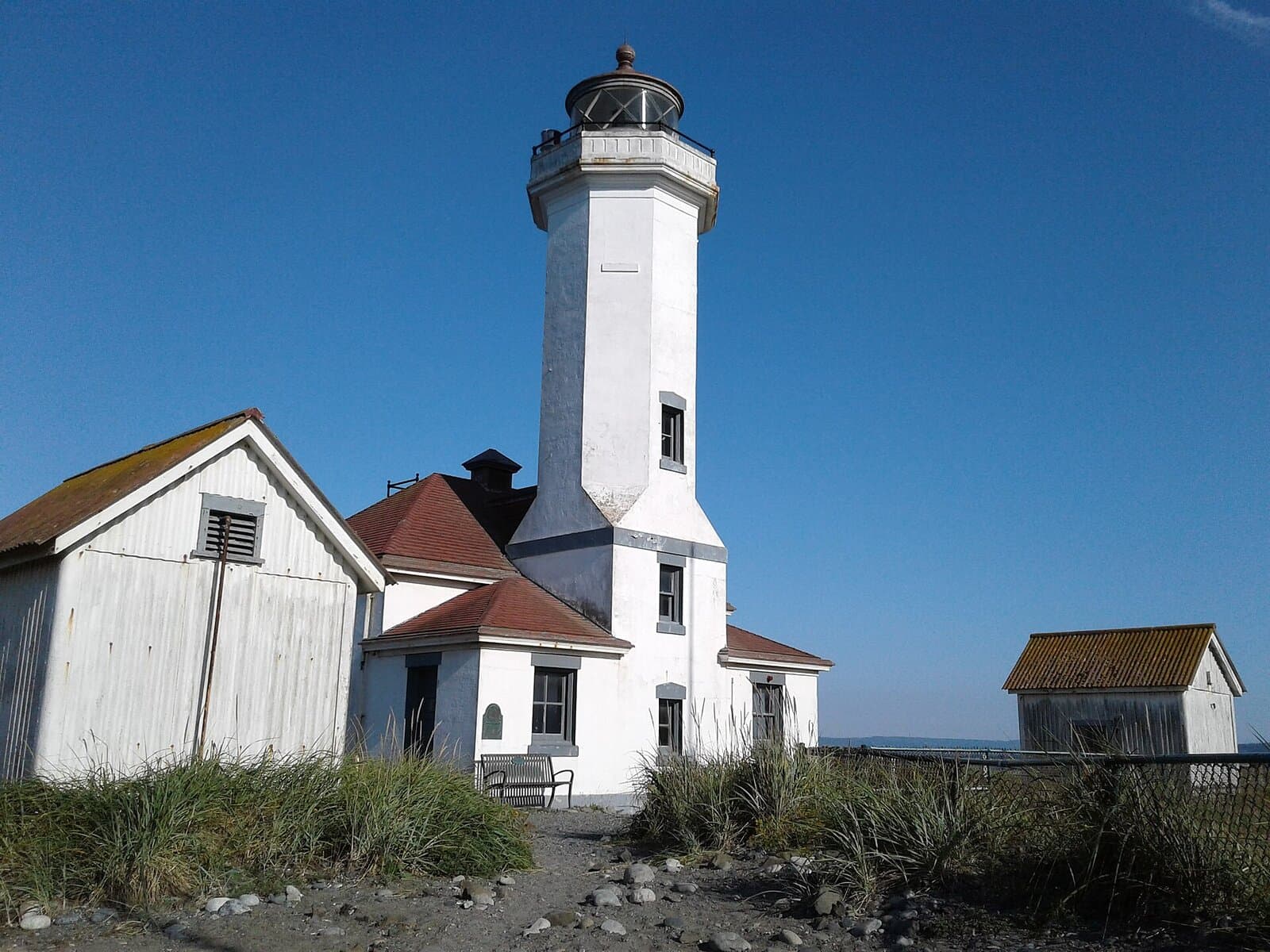 Fort Worden Historical State Park — aerial