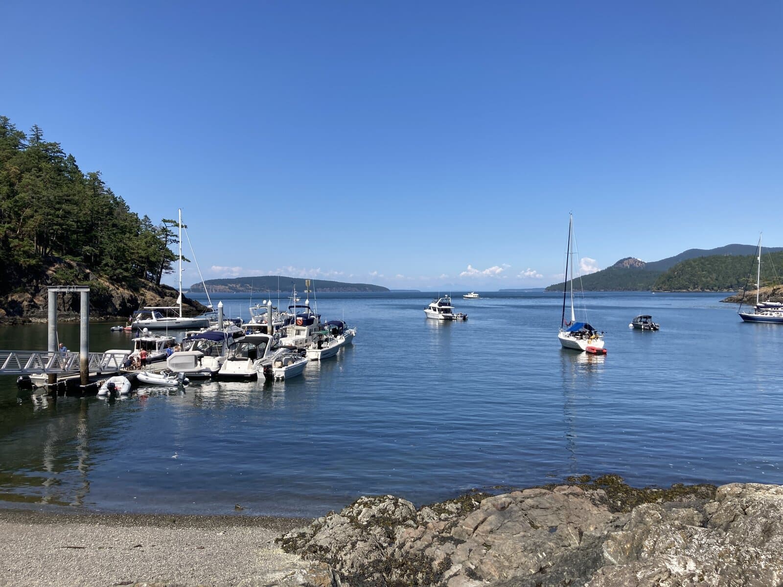 Jones Island Marine State Park — view