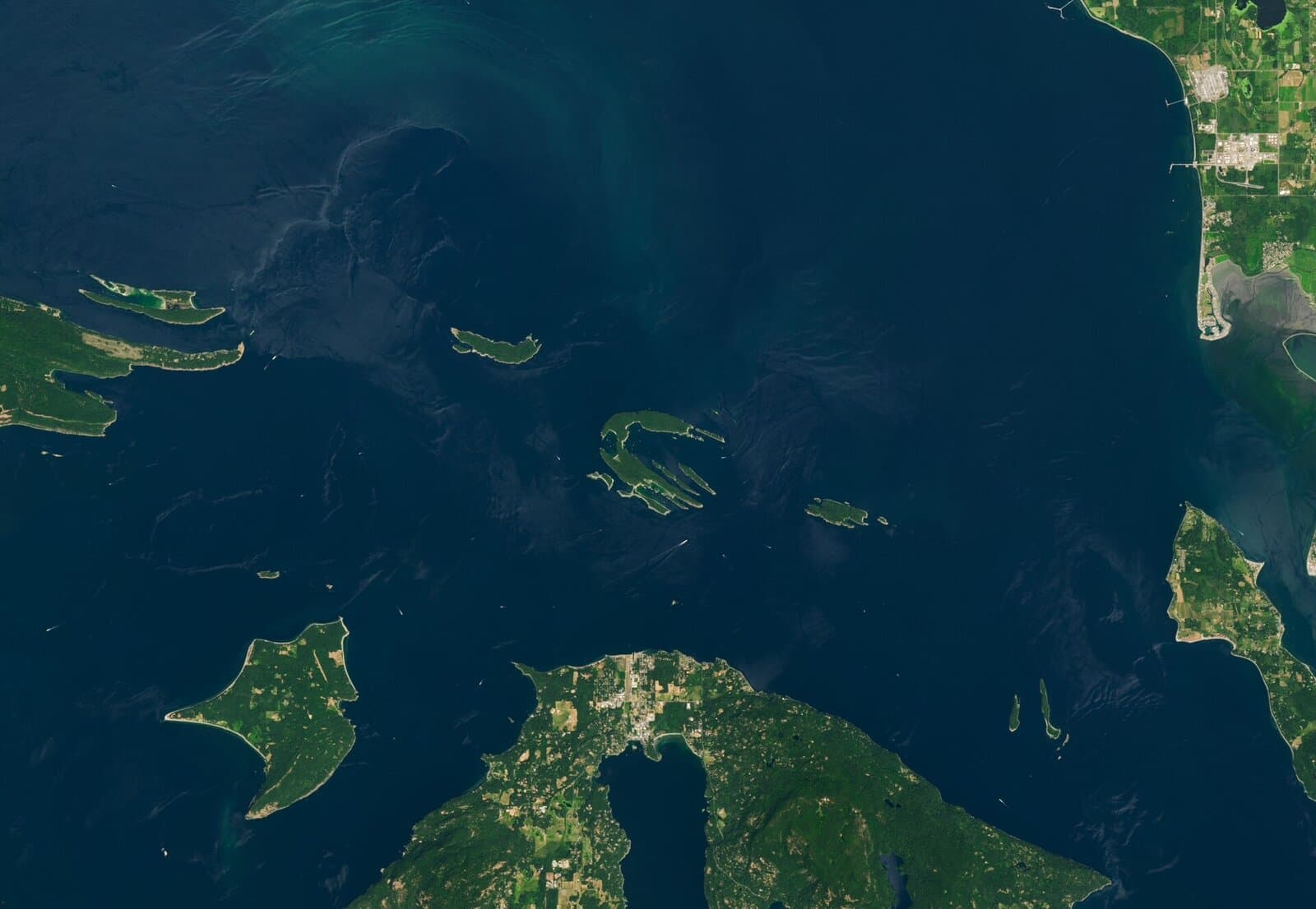 Sucia Island Marine State Park — aerial